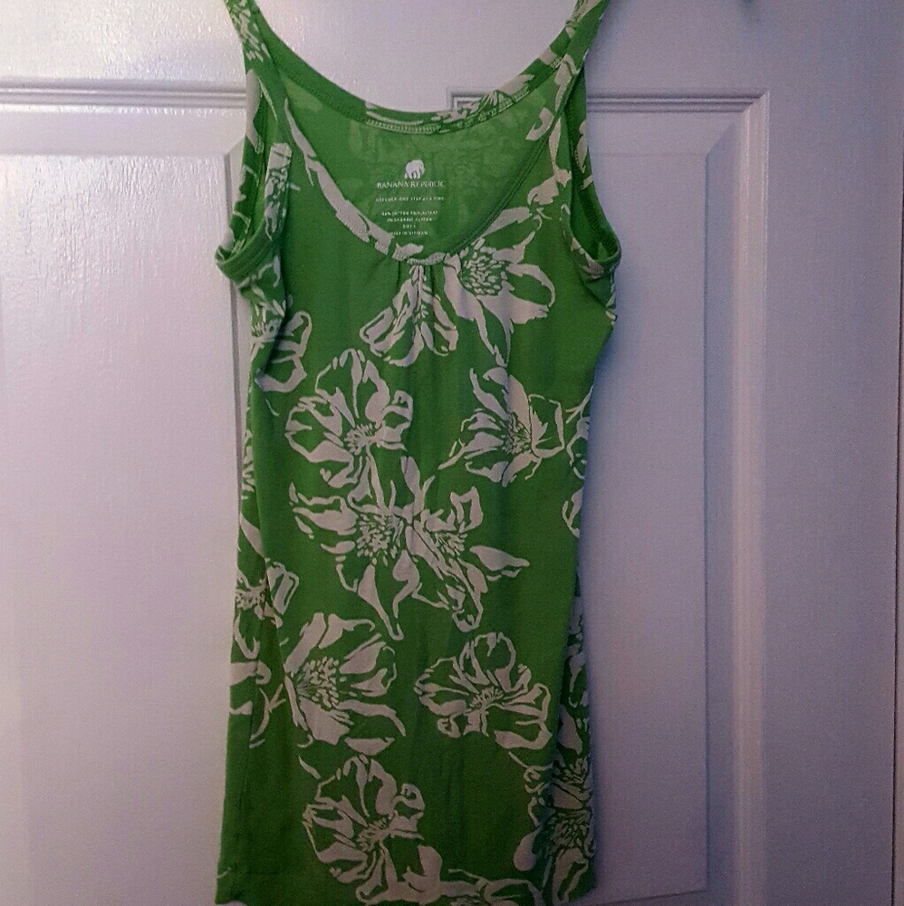 Floral tank top